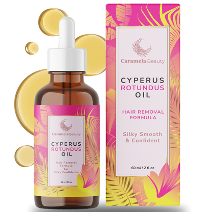 Cyperus Rotundus Oil for Natural Permanent Hair Reduction